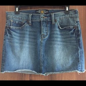 Lucky Brans Denim Jean Mini Skirt Size 6/28! ⭐️